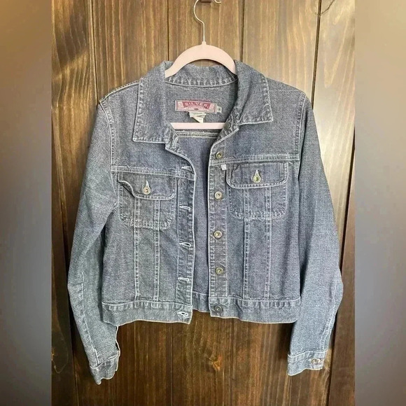 RARE FIND Vintage-Y2K Silver Jeans Denim Jacket. Size: Large - Picture 3 of 14